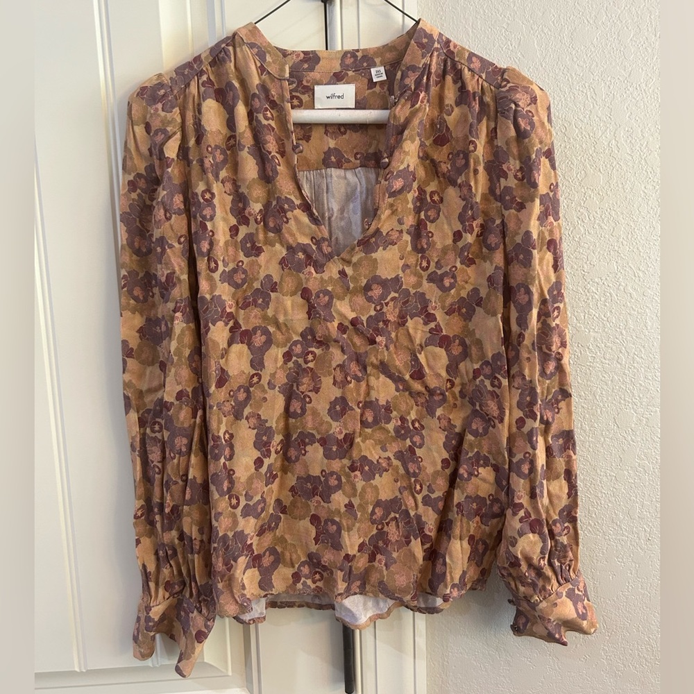 Aritzia Wilfred Ava Blouse NWT